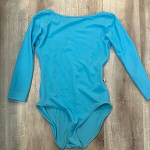 Yumiko aqua leotard
